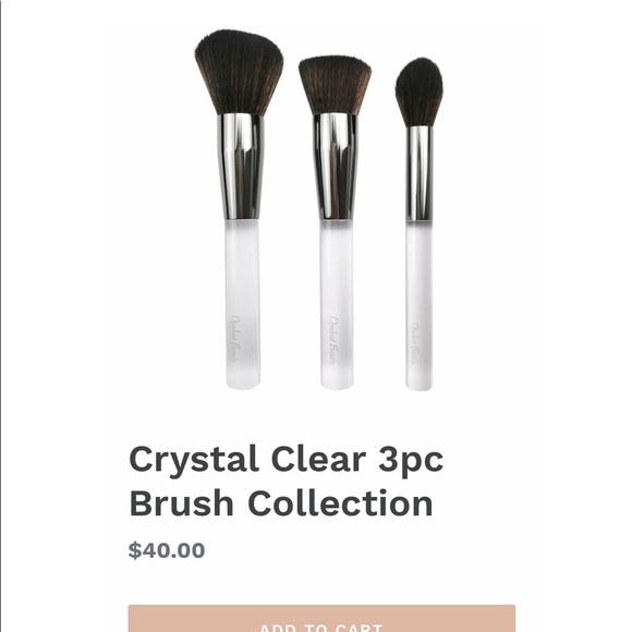 💎3/$45💎 Opulent Beauty 3 Piece Brush Set - Picture 3 of 3